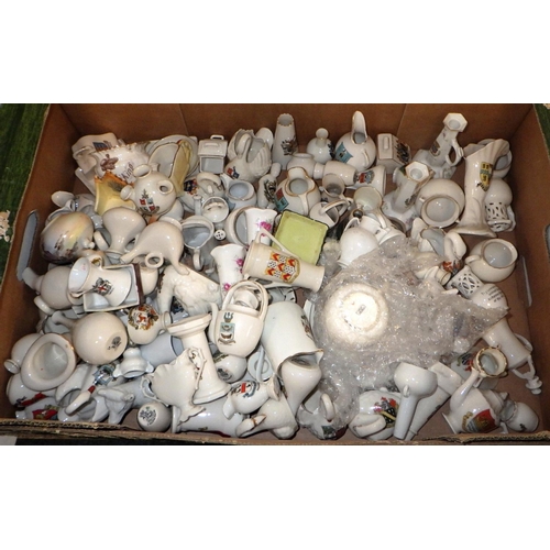 271 - A large qty of misc crested china