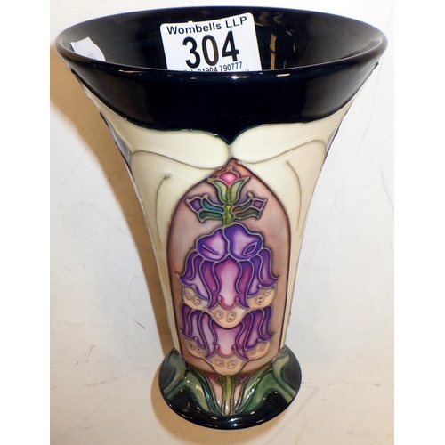 304 - A small Moorcroft Foxglove 