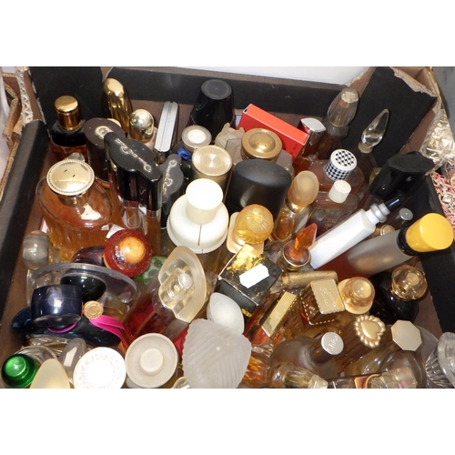 330 - A large qty of used perfume bottles