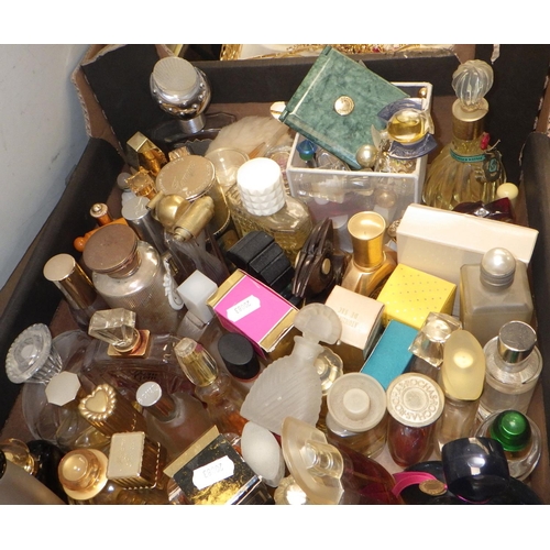 330 - A large qty of used perfume bottles