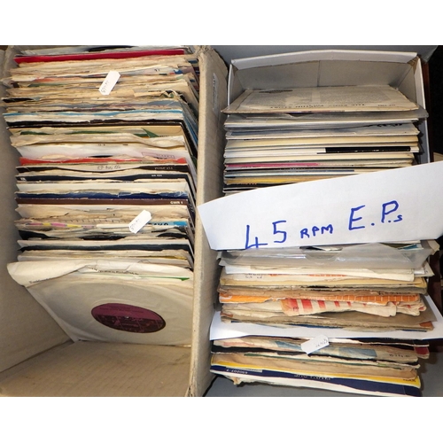 336 - A qty of misc pop Lps and singles