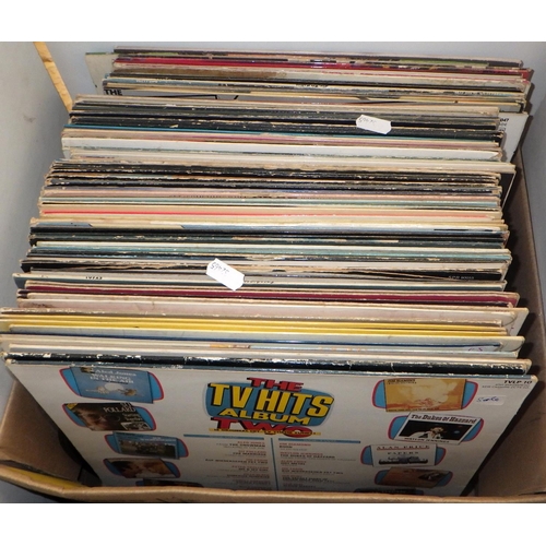 336 - A qty of misc pop Lps and singles