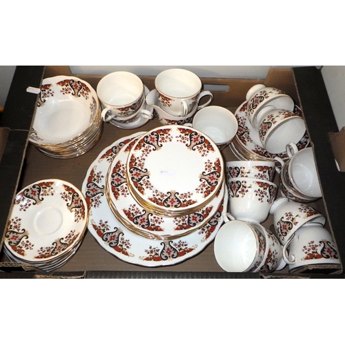 341 - A large part tea set together with further misc ceramics and glass ware (3)