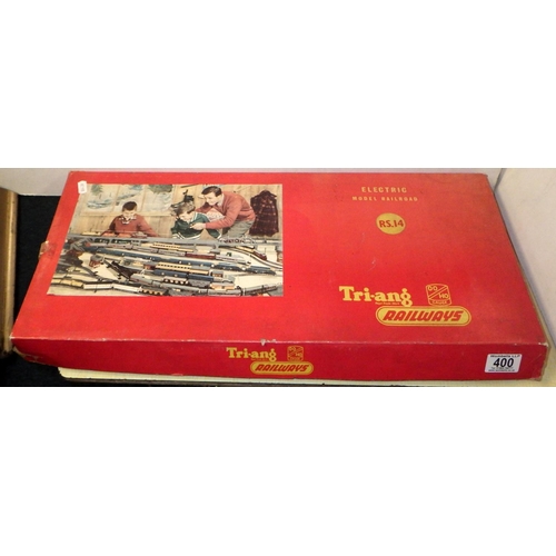 400 - A Tri-ang boxed train set