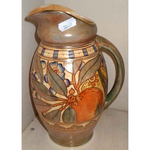 410 - Two C Rhead jugs and two vases, one jug af  (4)