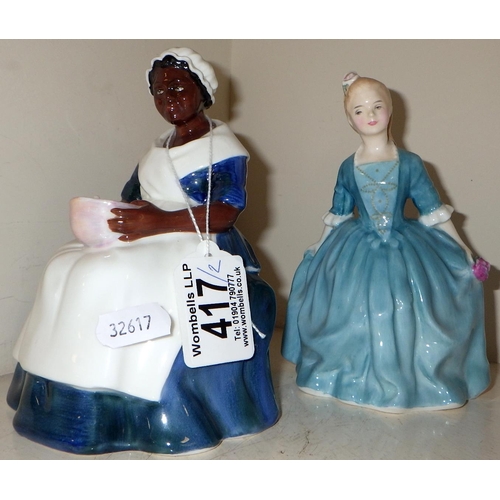 417 - Two Royal Doulton 