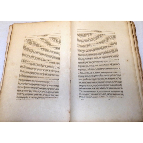 427 - Two large antiquarian books relating to Leeds by Thomas Dunham Whitaker, 1816: 'Loides and Elmete' (... 