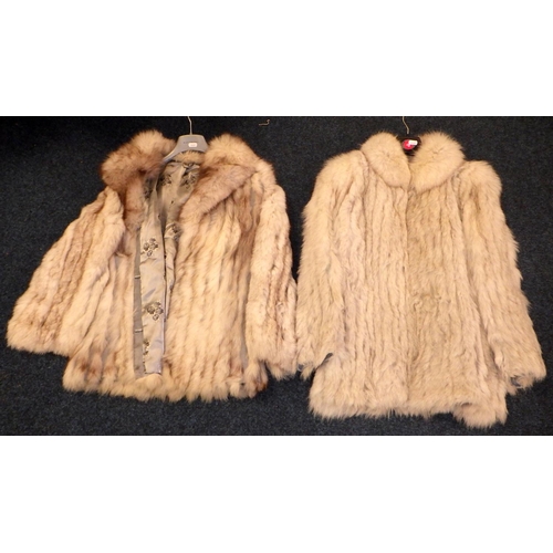 563 - Four fur/faux fur coats