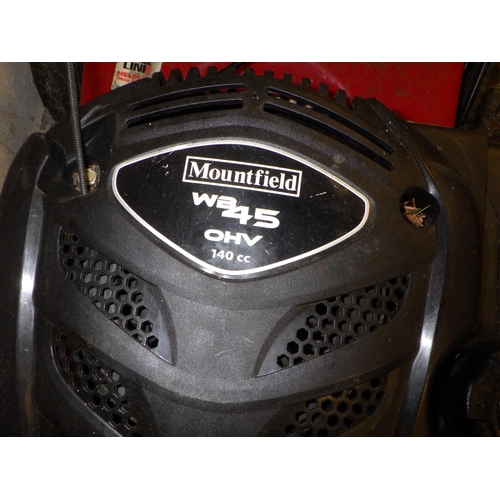 791 - A petrol self driven Mountfield lawnmower