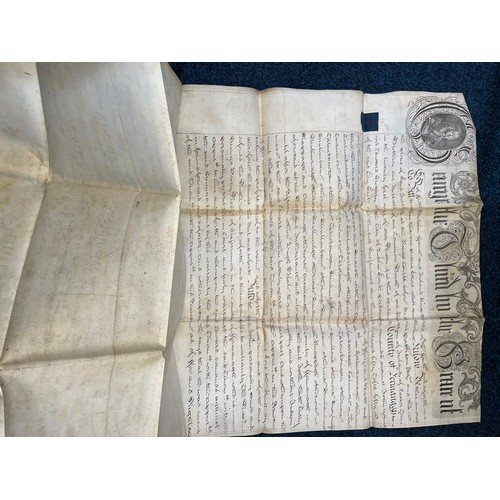 604 - A group of 17thC dated and later Indentures some on vellum