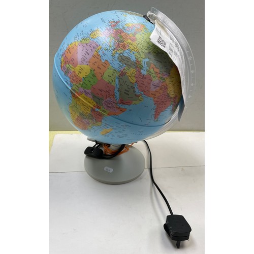 109 - Two modern globe lamps