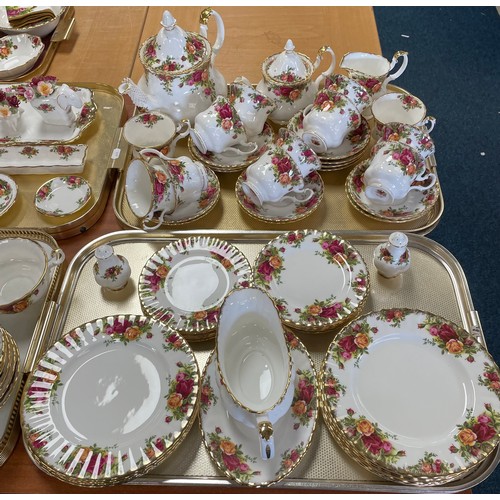 111 - An extensive collection of Royal Albert Country Rose