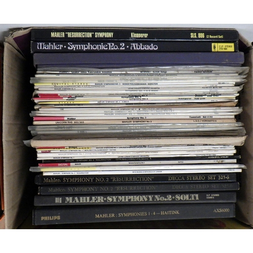 113 - Two boxes of misc Classical interest LPs (2)