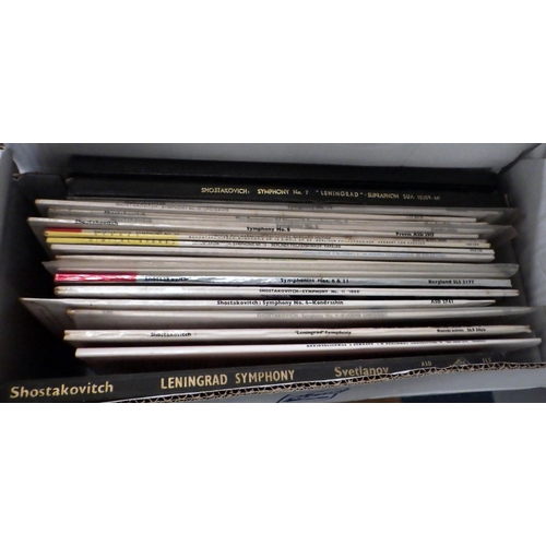 139 - Three  boxes of misc Classical interest LPs (3)