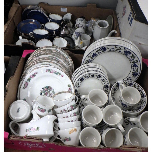 140 - A large qty of misc ceramics, tea ware to inc Mid winter, af (4)