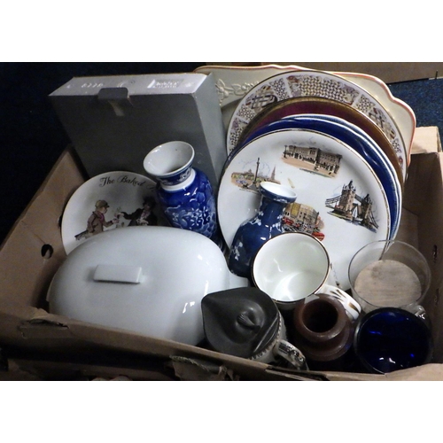 147 - A large qty of misc ceramics and glass ware, af (4)