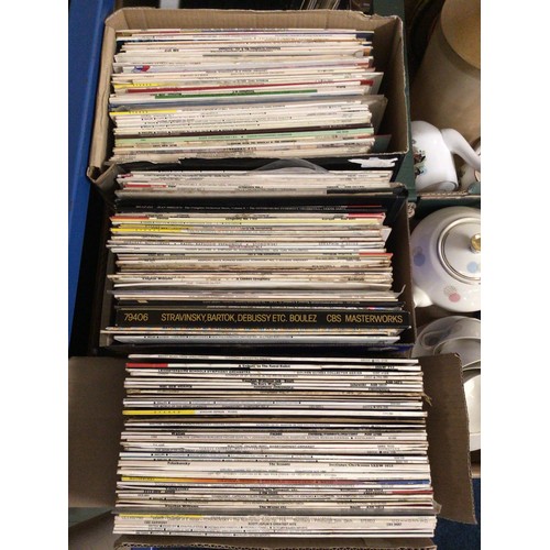 361 - Four  boxes of misc classical Lps (4)