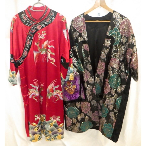 278 - Oriental robe and a dress (2)