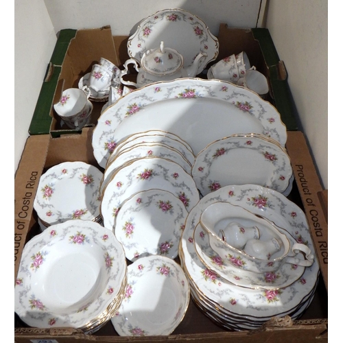 293 - A Royal Albert part tea and dinner service (2)