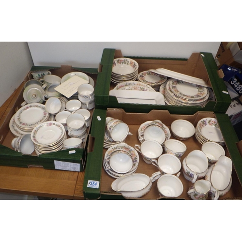 354 - A large qty of Paragon Country Lane table ware together with further tea ware (3)