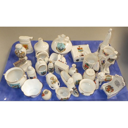 360 - A group of misc crested china (approx 30)