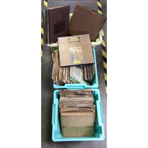 367 - Three boxes of 78s records