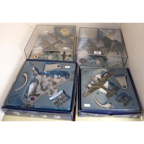 11 - Four Corgi boxed Aviation Archive military planes (4)