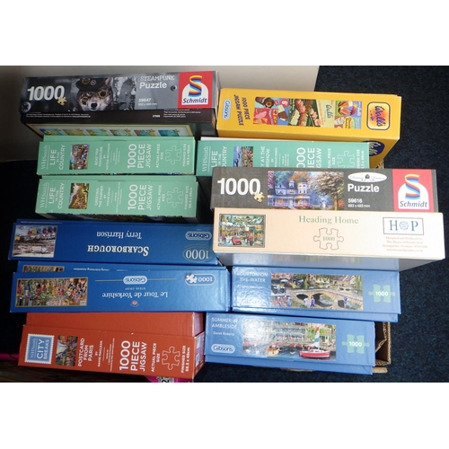 27 - A large qty of misc jigsaws