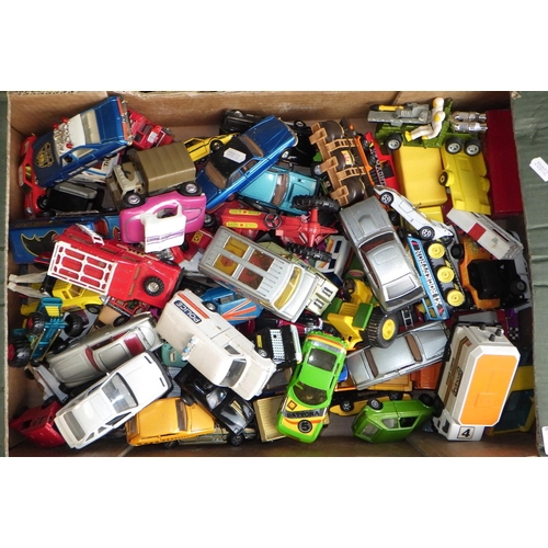 30 - A qty of die-cast models incl cars and lorries, Dinky, Matchbox, Corgi etc.  Most a/f (3)