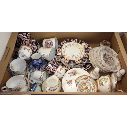 133 - A large qty of misc ceramics to inc tea pots, tea ware etc af (4)