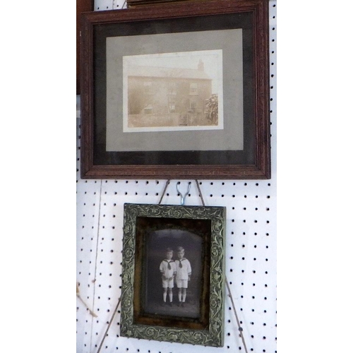 26 - A group of nine vintage portrait photographs etc (9)