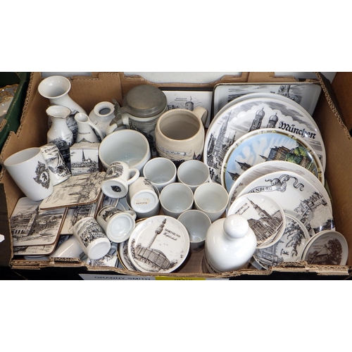 224 - A quantity of Bavarian and other German/Austrian ceramics etc