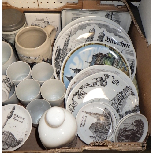 224 - A quantity of Bavarian and other German/Austrian ceramics etc