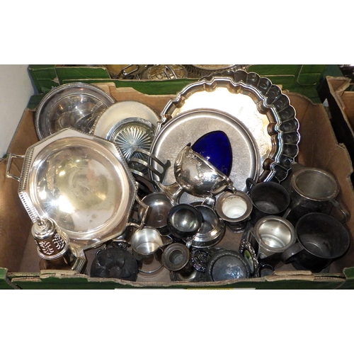 249 - A large qty of silver plate and metal wares (4)