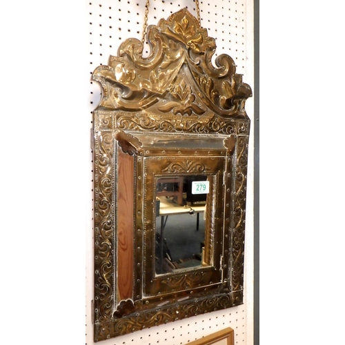 279 - A decorative mirror