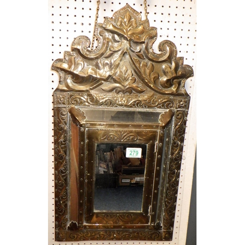 279 - A decorative mirror