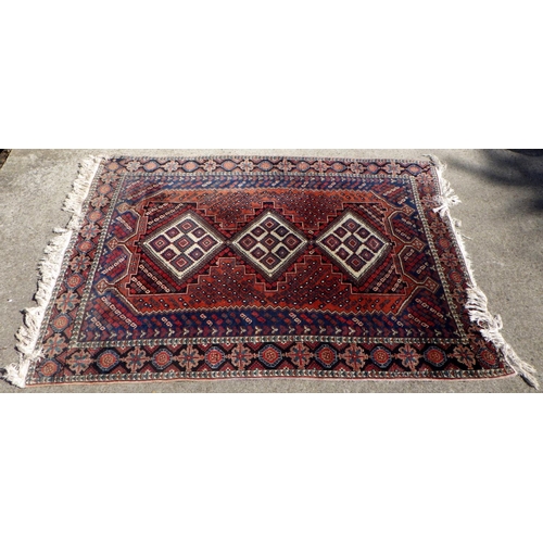 701 - A Hamadan style Rug 140 x 185cm