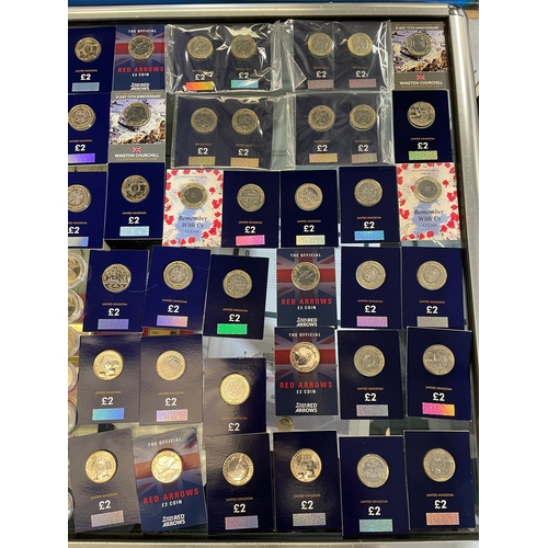 165 - Collectors Coins: A qty of £2 coins approx 60