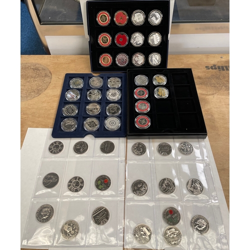 171 - Collectors Coins: A qty of £5coins