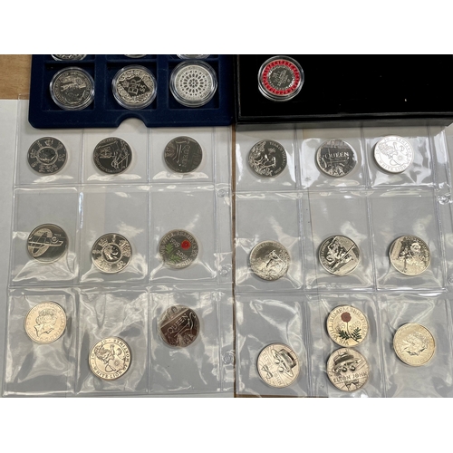 171 - Collectors Coins: A qty of £5coins