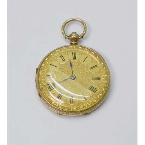 81 - A Thomas Russell pocket watch comprising a key wind lever movement signed A & J Kleiser York beneath...