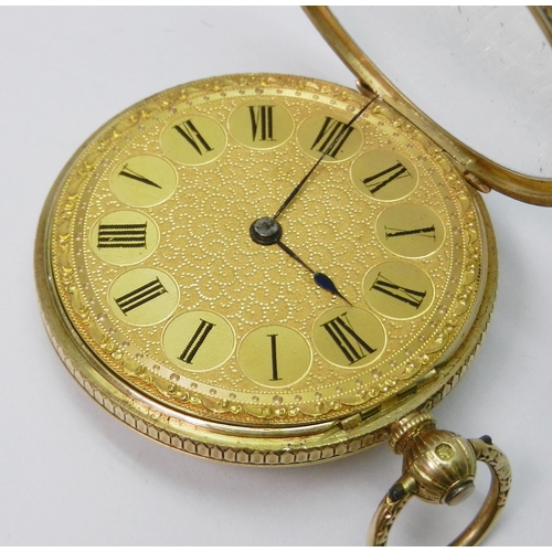 81 - A Thomas Russell pocket watch comprising a key wind lever movement signed A & J Kleiser York beneath... 