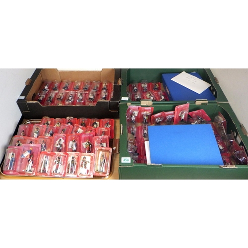 454 - Four boxes of Del Prado soldiers (4)