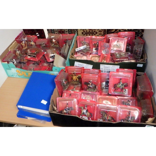 457 - Three boxes of Del Prado mounted soldiers (3)