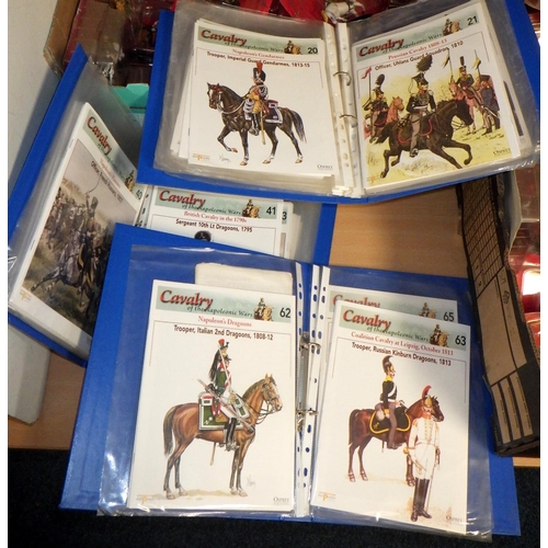 457 - Three boxes of Del Prado mounted soldiers (3)