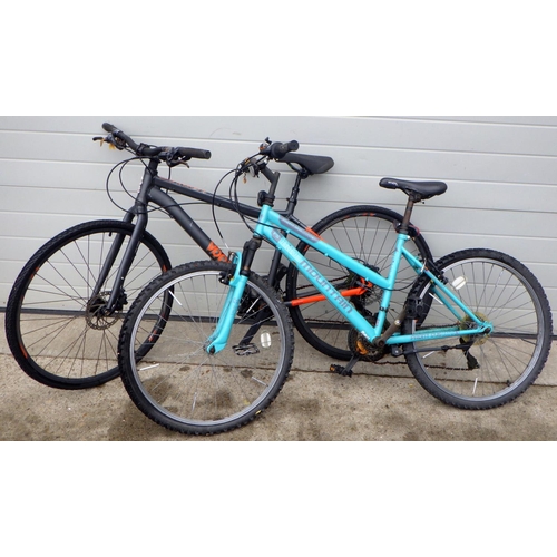 872 - A Voodoo mountain bike together with another ladies mountain bike (2)