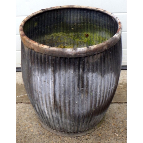 885 - A galvanized dolly tub