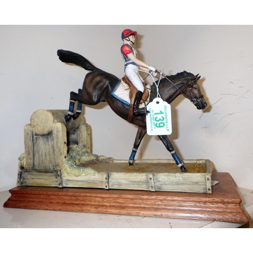 139 - A Border Fine Arts “Cross Country” figure