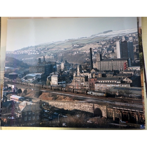 18 - A group of large unframed Railway interest photographs (27)