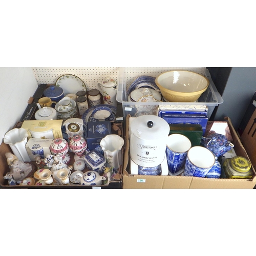 36 - A large qty of misc ceramics to inc Ringtons etc Af (4)